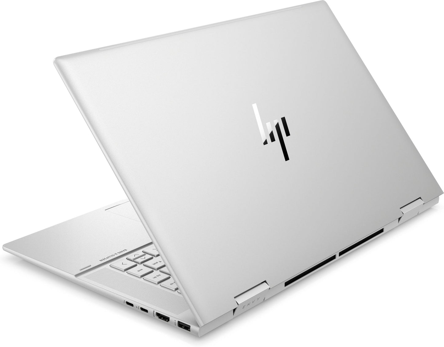 HP ENVY x360 15-ew0504na Hybrid (2-in-1) 39.6 cm (15.6") Touchscreen Full HD Intel® Core™ i5 i5-1240P 8 GB DDR4-SDRAM 512 GB SSD Wi-Fi 6E (802.11ax) Windows 11 Home Silver