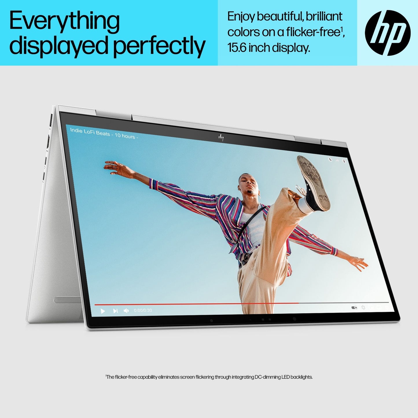 HP ENVY x360 15-ew0504na Hybrid (2-in-1) 39.6 cm (15.6") Touchscreen Full HD Intel® Core™ i5 i5-1240P 8 GB DDR4-SDRAM 512 GB SSD Wi-Fi 6E (802.11ax) Windows 11 Home Silver