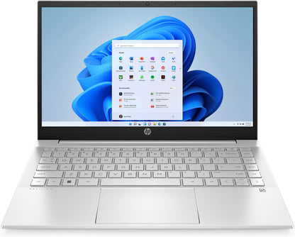 HP Pavilion 14-dv2504na Laptop 35.6 cm (14") Touchscreen Full HD Intel® Core™ i5 i5-1235U 8 GB DDR4-SDRAM 512 GB SSD Wi-Fi 5 (802.11ac) Windows 11 Home Silver