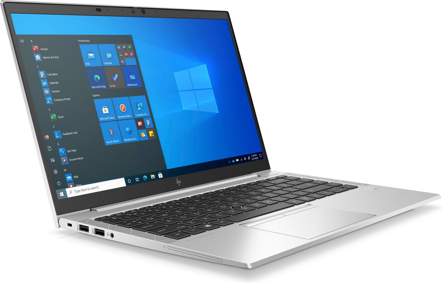 HP EliteBook 840 G8 i5-1145G7 Notebook 35.6 cm (14") Full HD Intel® Core™ i5 16 GB DDR4-SDRAM 256 GB SSD Wi-Fi 6 (802.11ax) Windows 10 Pro Silver
