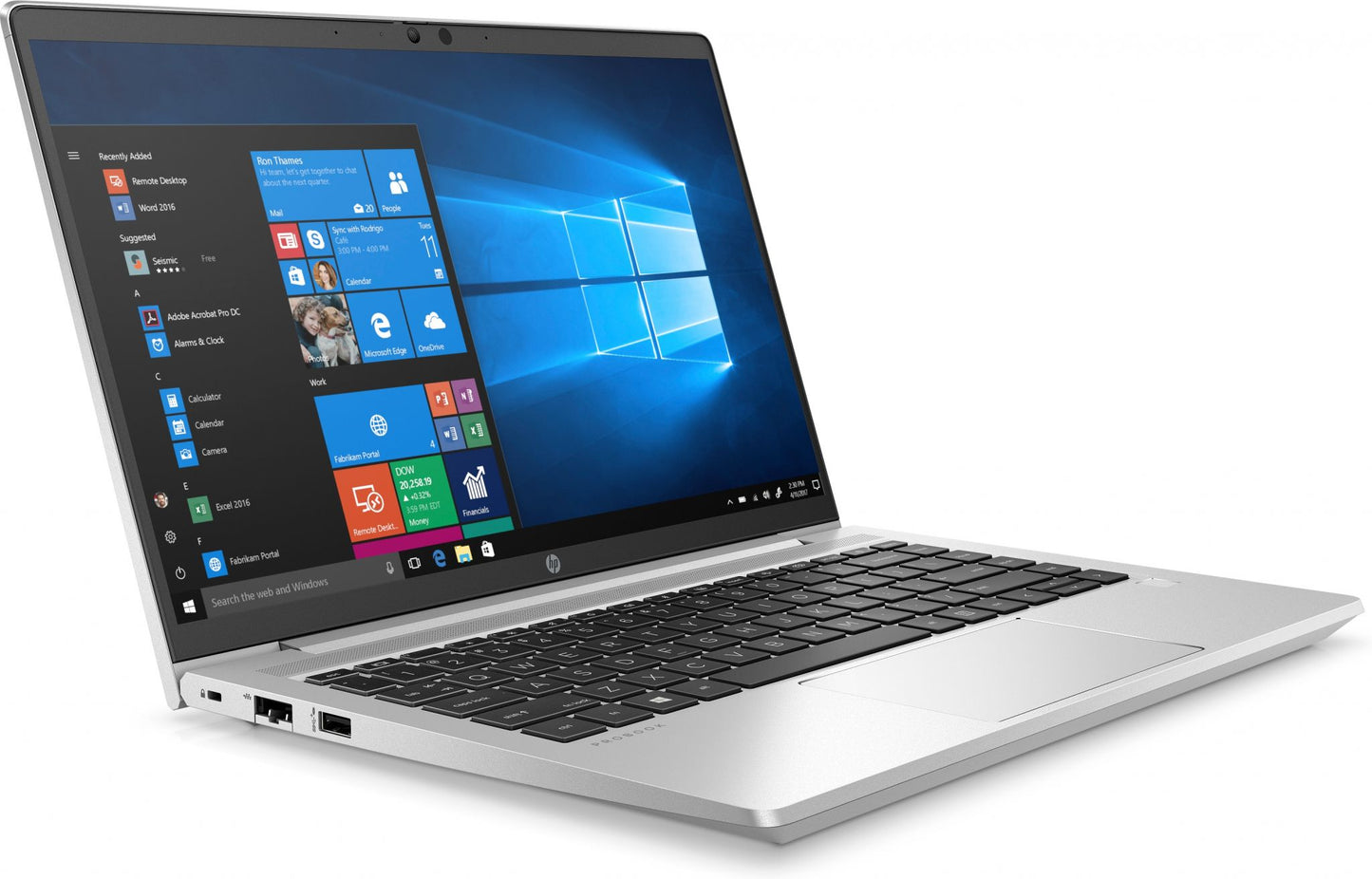 HP ProBook 440 G8 Laptop 35.6 cm (14") Full HD Intel® Core™ i5 i5-1135G7 8 GB DDR4-SDRAM 256 GB SSD Wi-Fi 6 (802.11ax) Windows 10 Pro Aluminium, Silver