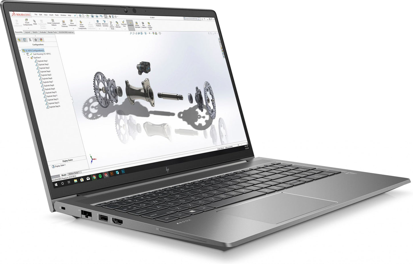 HP ZBook Power 15.6 inch G8 i5-11400H Mobile workstation 39.6 cm (15.6") Full HD Intel® Core™ i5 16 GB DDR4-SDRAM 512 GB SSD NVIDIA T600 Wi-Fi 6 (802.11ax) Windows 10 Pro Grey