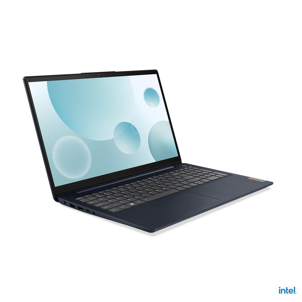 Lenovo IdeaPad 3 15IAU7 Laptop 39.6 cm (15.6") Full HD Intel® Core™ i3 i3-1215U 4 GB DDR4-SDRAM 128 GB SSD Wi-Fi 6 (802.11ax) Windows 11 Home in S mode Blue