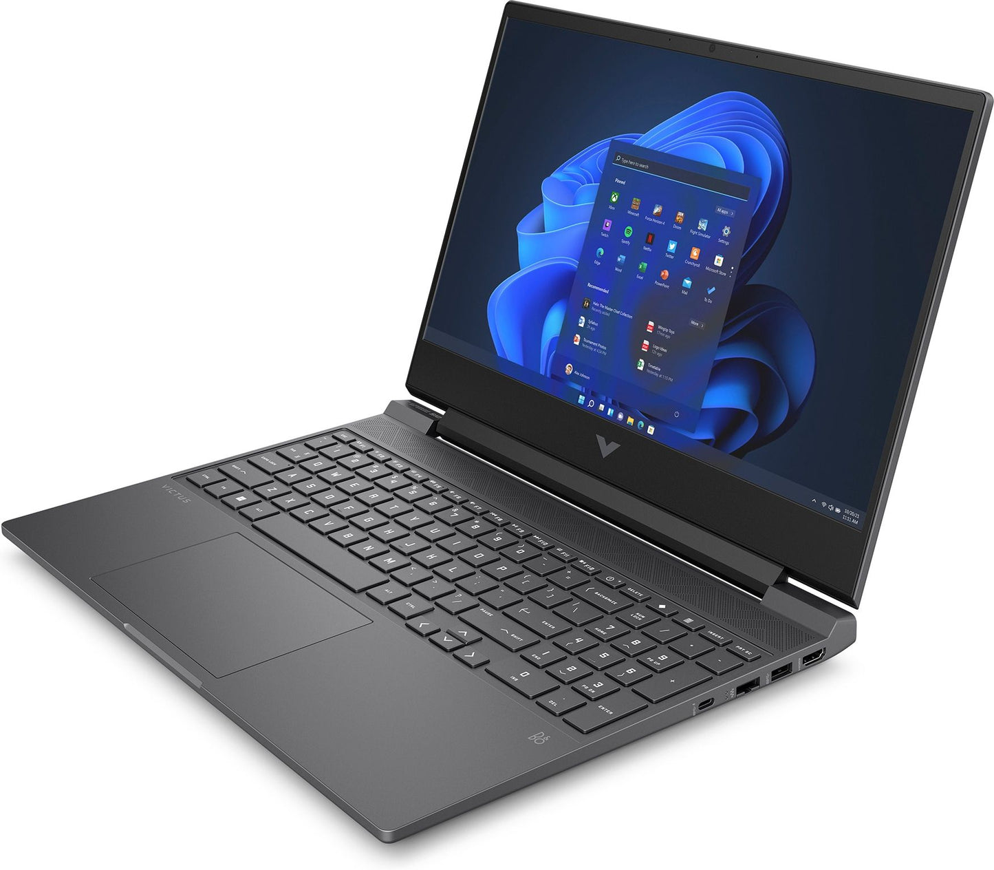 Victus by HP 15-fb0020na Laptop 39.6 cm (15.6") Full HD AMD Ryzen™ 5 5600H 8 GB DDR4-SDRAM 256 GB SSD AMD Radeon RX 6500M Wi-Fi 6 (802.11ax) Windows 11 Home Black