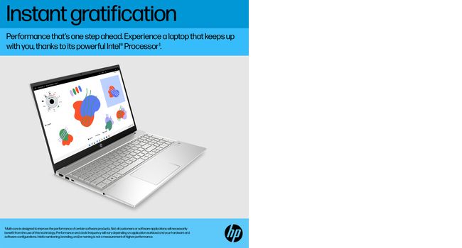HP Pavilion 15-eg2015na Laptop 39.6 cm (15.6") Touchscreen Full HD Intel® Core™ i7 i7-1255U 8 GB DDR4-SDRAM 512 GB SSD Wi-Fi 6 (802.11ax) Windows 11 Home Silver