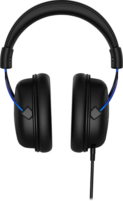 HyperX Cloud - Gaming Headset - PS5-PS4 Black-Blue Wired Head-band Black Blue