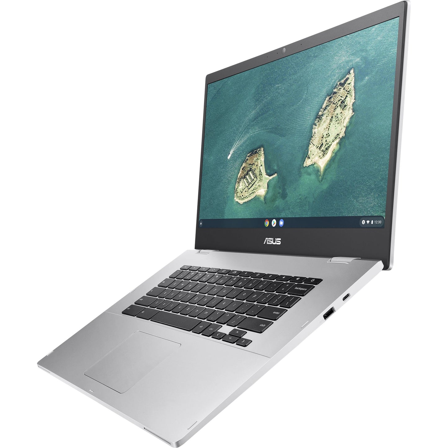ASUS Chromebook CX1500CKA-EJ0017 39.6 cm (15.6") Full HD Intel® Celeron® N N4500 4 GB LPDDR4x-SDRAM 64 GB eMMC Wi-Fi 6 (802.11ax) ChromeOS Silver