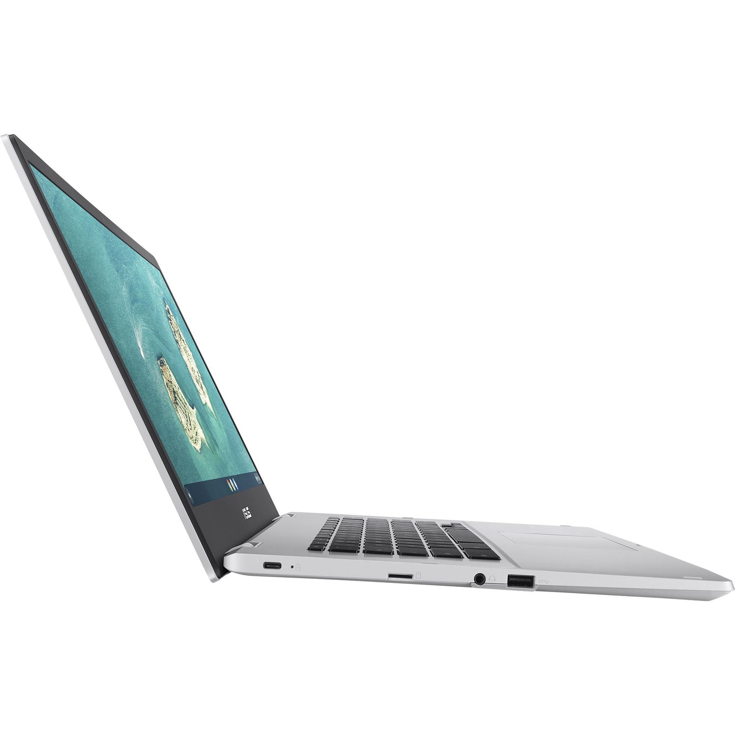 ASUS Chromebook CX1500CKA-EJ0017 39.6 cm (15.6") Full HD Intel® Celeron® N N4500 4 GB LPDDR4x-SDRAM 64 GB eMMC Wi-Fi 6 (802.11ax) ChromeOS Silver