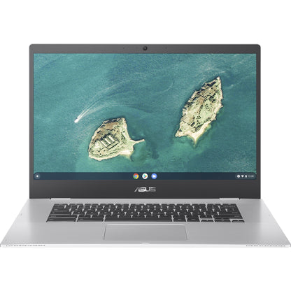 ASUS Chromebook CX1500CKA-EJ0017 39.6 cm (15.6") Full HD Intel® Celeron® N N4500 4 GB LPDDR4x-SDRAM 64 GB eMMC Wi-Fi 6 (802.11ax) ChromeOS Silver