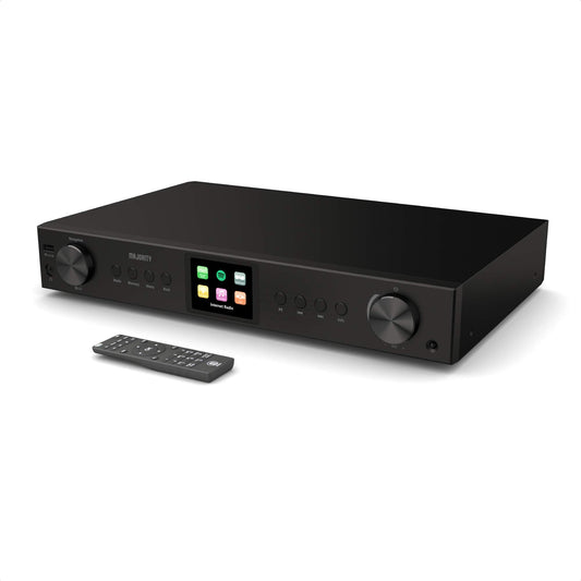Majority Fitzwilliam 2 Hi-Fi Tuner Digital DAB/DAB+/FM & Internet Radio Black