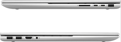 HP ENVY 17-cr0003na Laptop 43.9 cm (17.3") Touchscreen Full HD Intel® Core™ i5 i5-1240P 8 GB DDR4-SDRAM 512 GB SSD Wi-Fi 6E (802.11ax) Windows 11 Home Silver