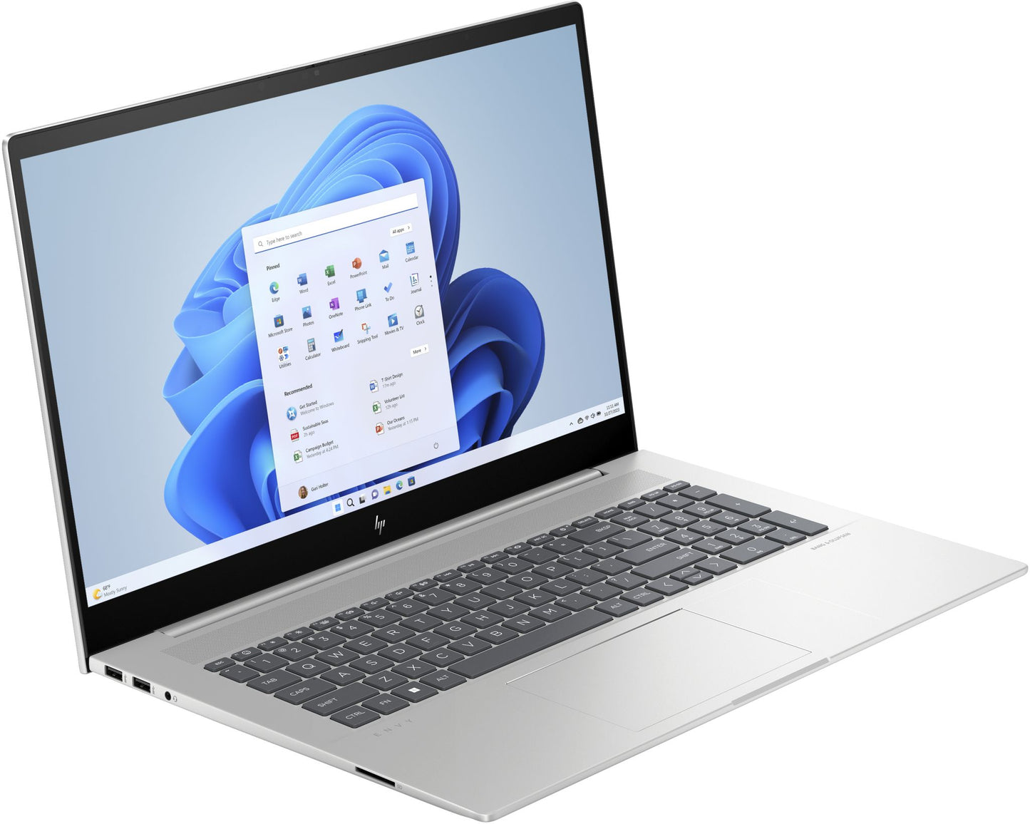 HP ENVY 17-cw0003na Laptop 43.9 cm (17.3") Full HD Intel® Core™ i5 i5-13500H 16 GB DDR4-SDRAM 512 GB SSD Wi-Fi 6E (802.11ax) Windows 11 Home Silver
