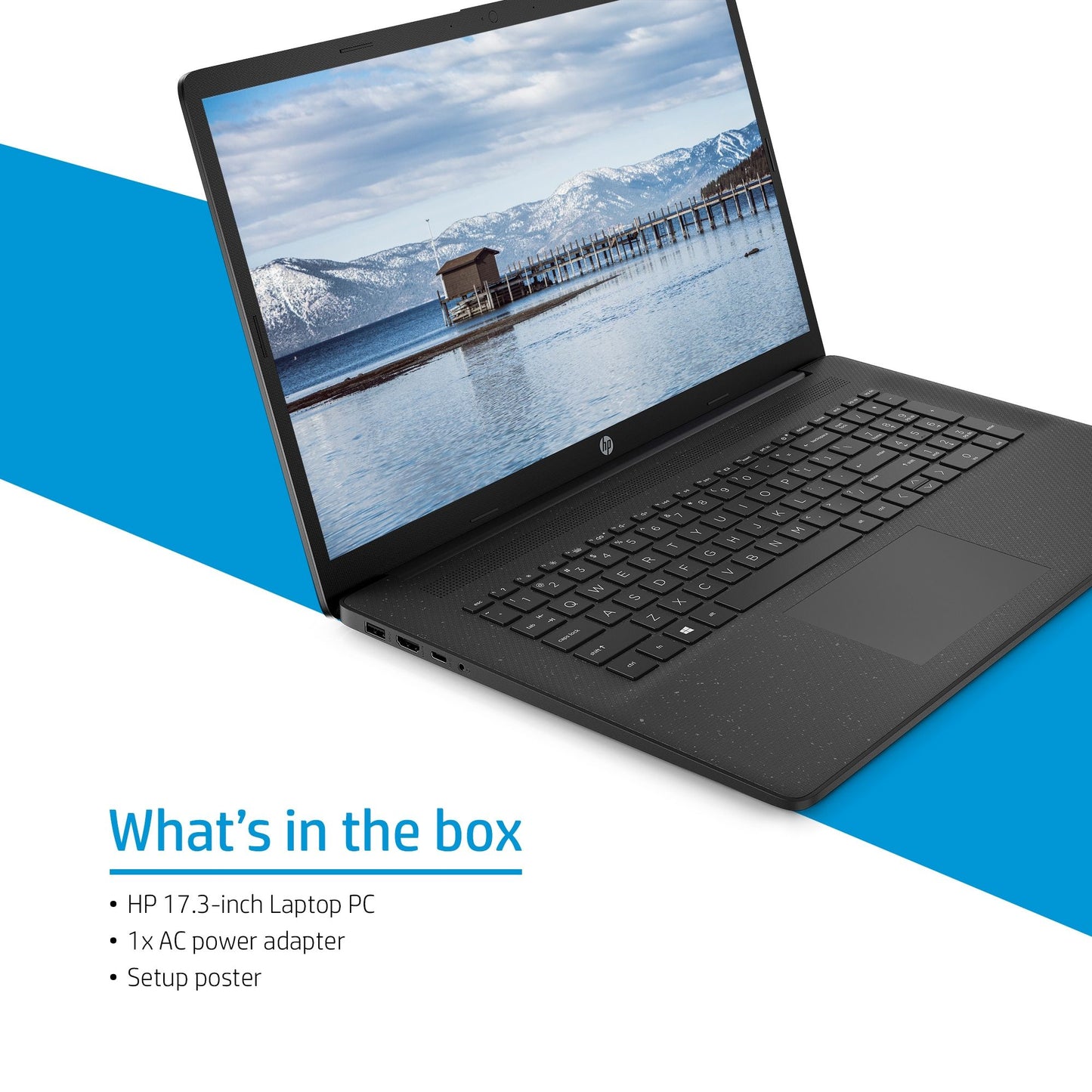 HP 17-cn0009na Laptop 43.9 cm (17.3") Full HD Intel® Core™ i3 i3-1125G4 8 GB DDR4-SDRAM 256 GB SSD Wi-Fi 5 (802.11ac) Windows 11 Home Silver