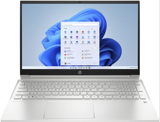 HP Pavilion 15-eg3005na Laptop 39.6 cm (15.6") Touchscreen Full HD Intel® Core™ i5 i5-1335U 8 GB DDR4-SDRAM 512 GB SSD Wi-Fi 6 (802.11ax) Windows 11 Home Silver