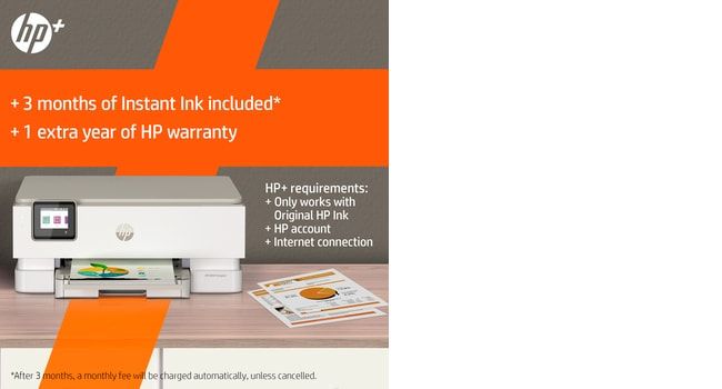 HP ENVY HP Inspire 7220e All-in-One Printer, Color, Printer for Home, Print, copy, scan, Wireless; HP+; HP Instant Ink eligible; Scan to PDF