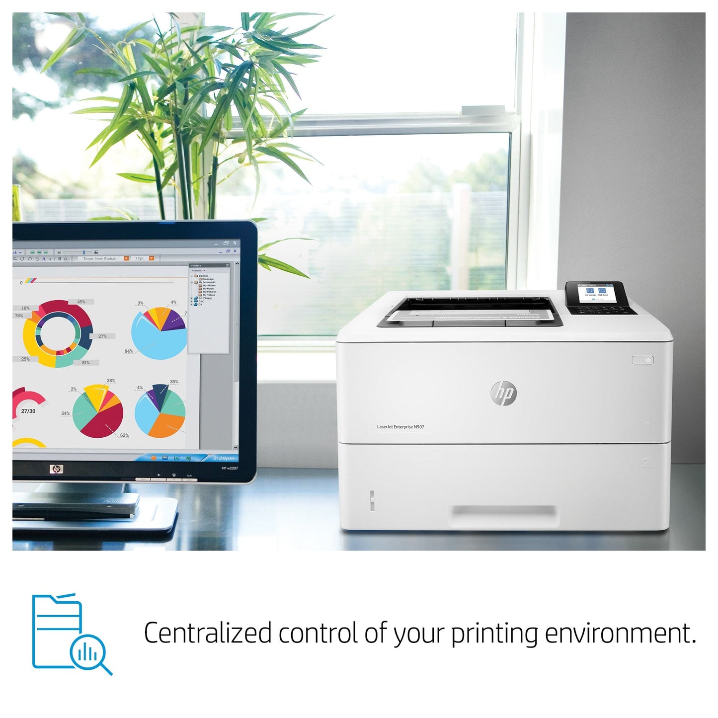 HP LaserJet Enterprise M507dn, Print, Two-sided printing