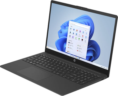 HP 15-fc0017na Laptop 39.6 cm (15.6") Full HD AMD Ryzen™ 5 7520U 8 GB LPDDR5-SDRAM 256 GB SSD Wi-Fi 6 (802.11ax) Windows 11 Home Black