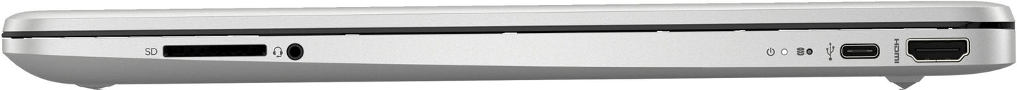HP 15s-eq2504na Laptop 39.6 cm (15.6") Full HD AMD Ryzen™ 5 5500U 8 GB DDR4-SDRAM 256 GB SSD Wi-Fi 5 (802.11ac) Windows 11 Home Silver