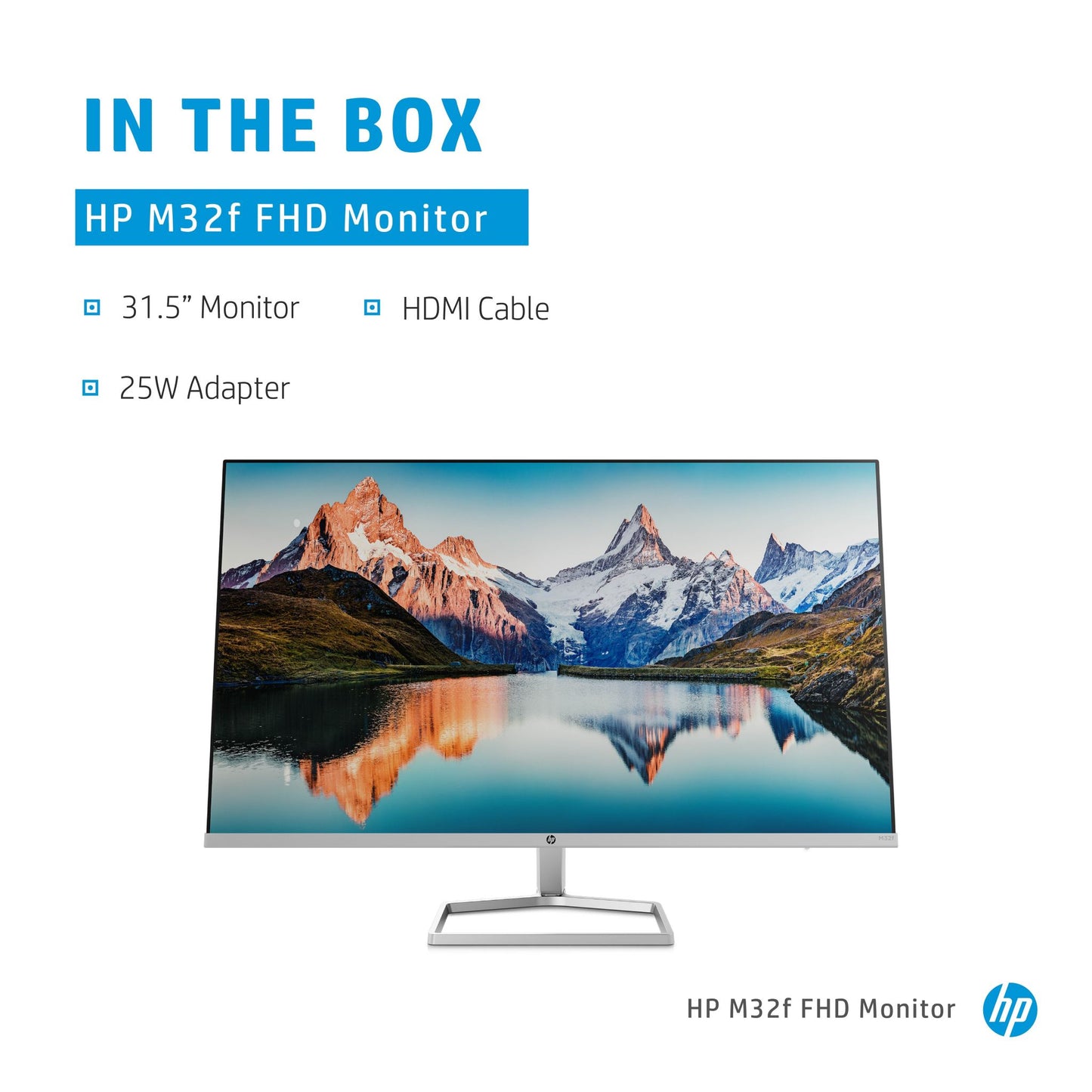 HP M32f FHD computer monitor 80 cm (31.5") 1920 x 1080 pixels Full HD