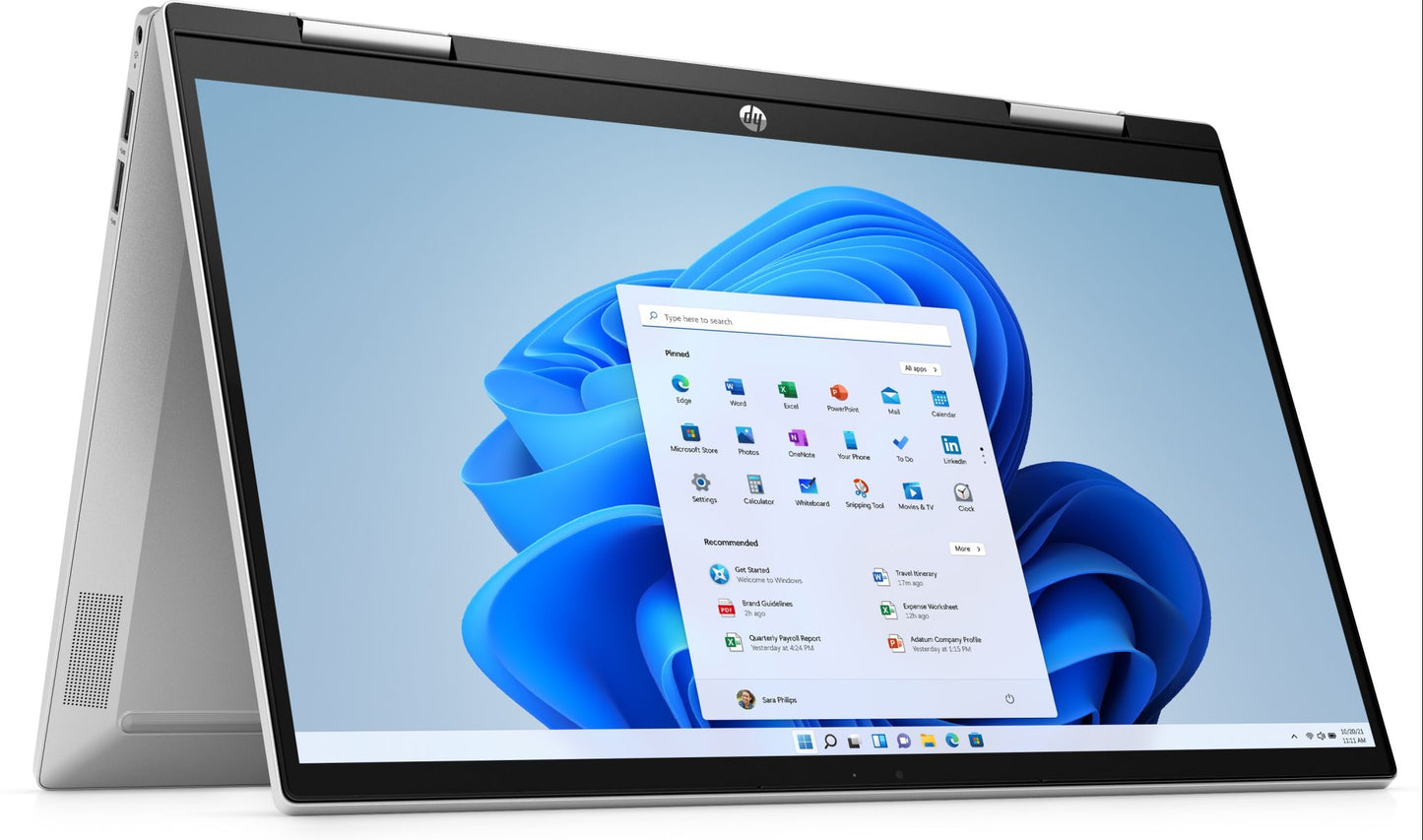 HP Pavilion x360 14-dy0032na Hybrid (2-in-1) 35.6 cm (14") Touchscreen Full HD Intel® Core™ i3 i3-1125G4 8 GB DDR4-SDRAM 128 GB SSD Wi-Fi 5 (802.11ac) Windows 11 Home in S mode Silver