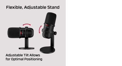 HyperX SoloCast - USB Microphone (Black) PC microphone