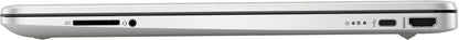 HP 15s-fq0028na Laptop 39.6 cm (15.6") HD Intel® Pentium® Silver N5030 4 GB DDR4-SDRAM 128 GB SSD Wi-Fi 5 (802.11ac) Windows 11 Home in S mode Silver