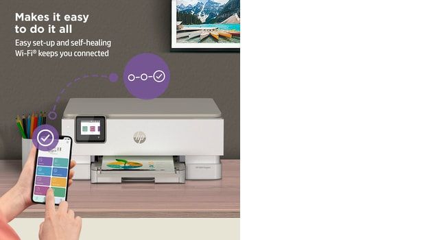 HP ENVY HP Inspire 7220e All-in-One Printer, Color, Printer for Home, Print, copy, scan, Wireless; HP+; HP Instant Ink eligible; Scan to PDF