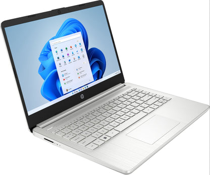 HP 14s-fq1005na Laptop 35.6 cm (14") Full HD AMD Ryzen™ 7 5700U 8 GB DDR4-SDRAM 512 GB SSD Wi-Fi 5 (802.11ac) Windows 11 Home Silver