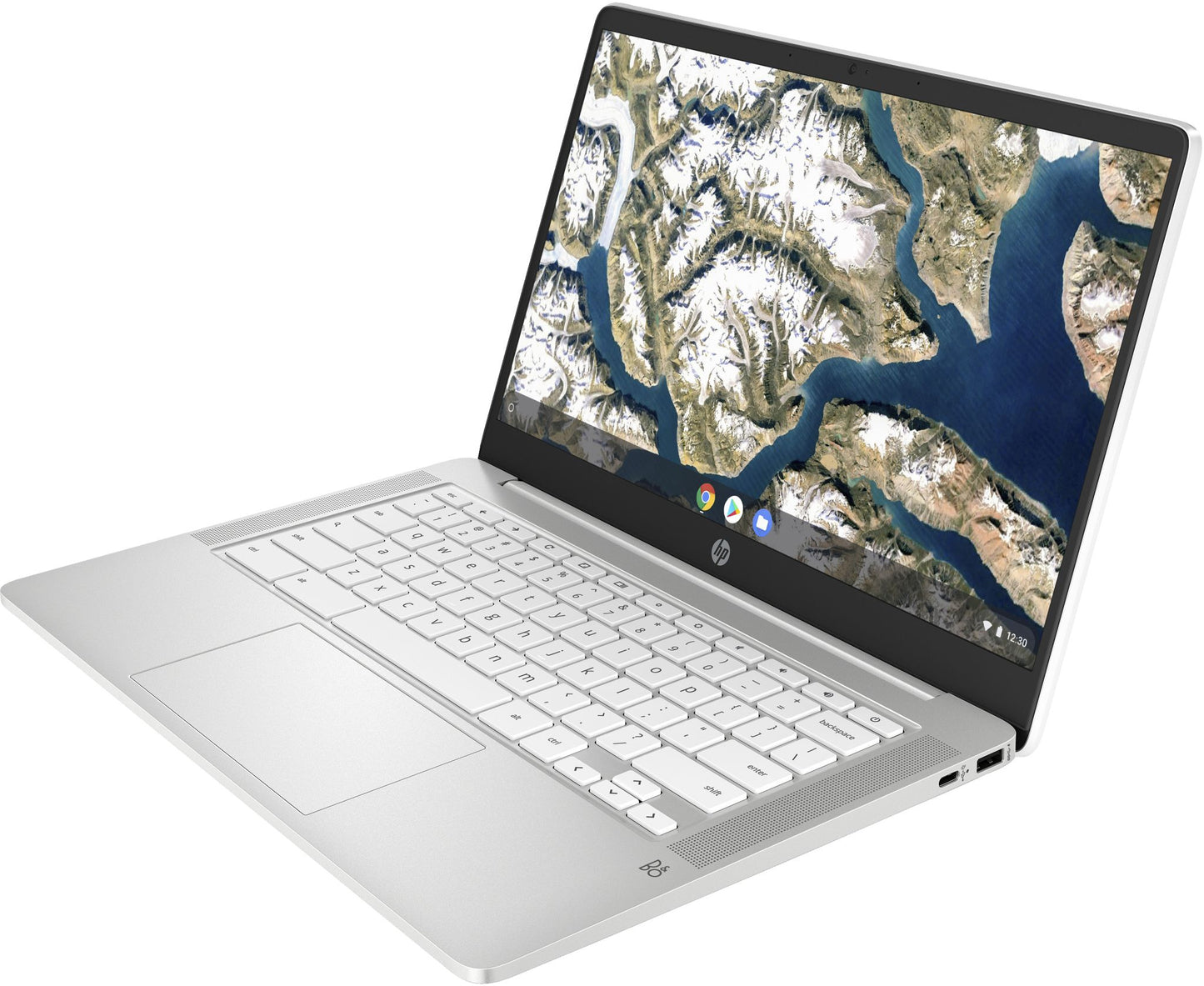 HP Chromebook 14a-na0509sa 35.6 cm (14") Full HD Intel® Pentium® Silver N5030 4 GB LPDDR4-SDRAM 64 GB eMMC Wi-Fi 5 (802.11ac) ChromeOS White
