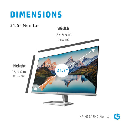 HP M32f FHD computer monitor 80 cm (31.5") 1920 x 1080 pixels Full HD
