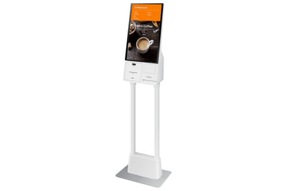 Samsung LH24KMATBGC Kiosk design 60.5 cm (23.8") Wi-Fi 250 cd/m² Full HD White Touchscreen 16/7