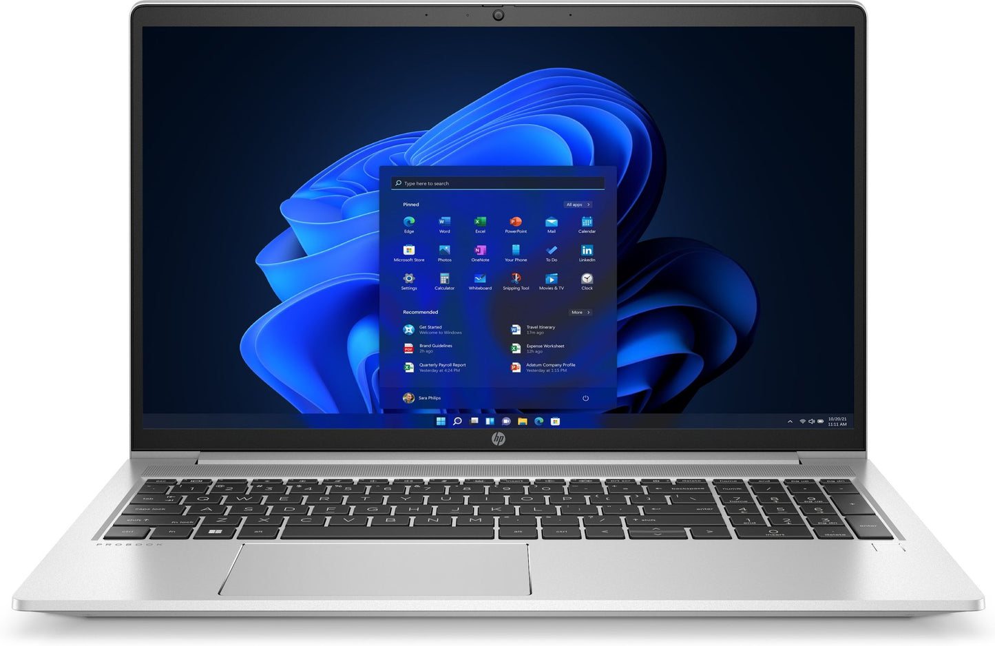 HP 450 G9 Laptop 39.6 cm (15.6") Full HD Intel® Core™ i5 i5-1235U 8 GB DDR4-SDRAM 256 GB SSD Wi-Fi 6E (802.11ax) Windows 11 Pro Silver